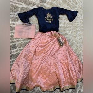 Little Girl Indian Lehengha Choli